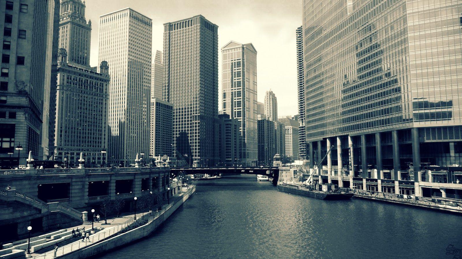 Buildings Chicago City HD Wallpaper