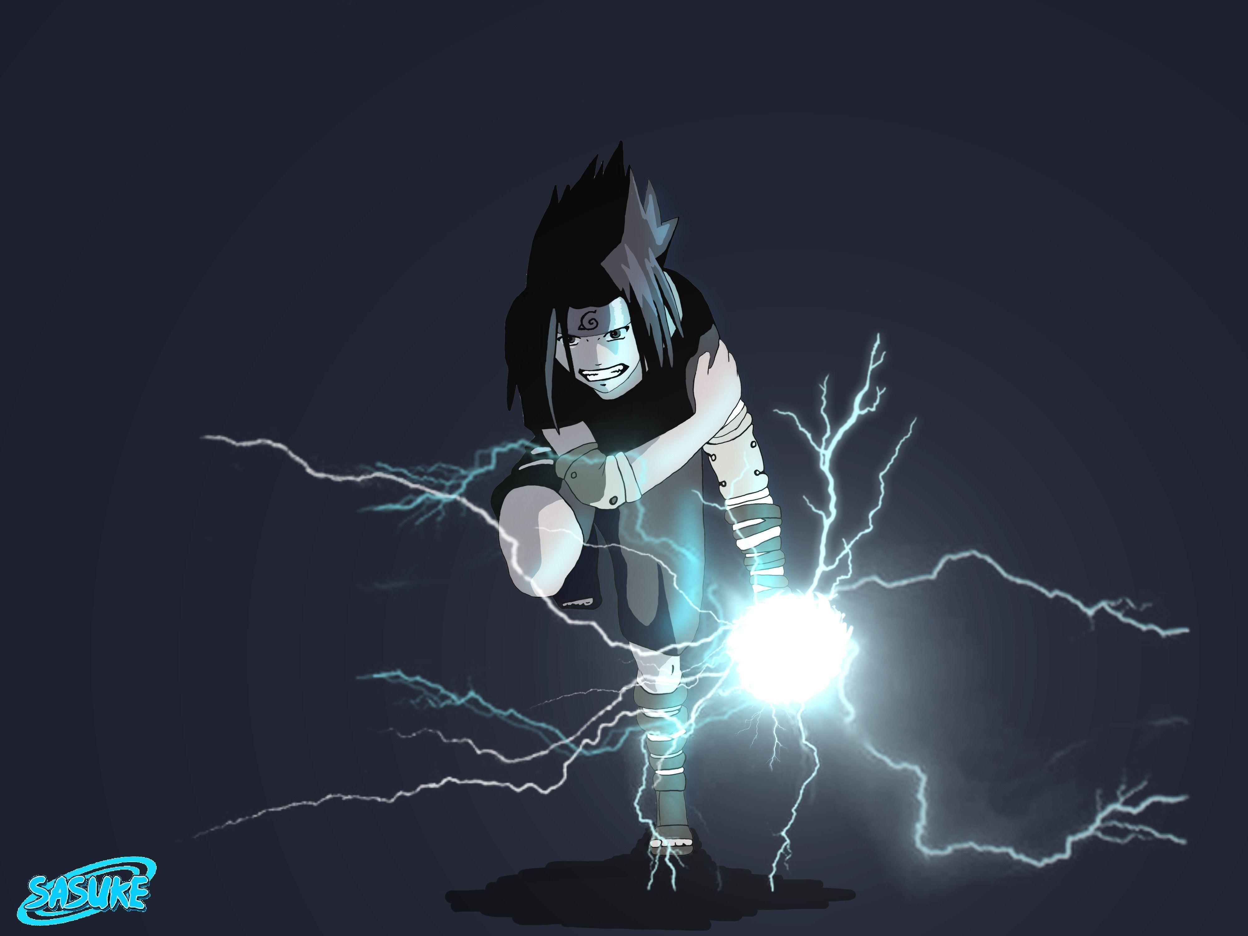 Sasuke Uchiha Chidori Wallpaper. Free Wallpaper