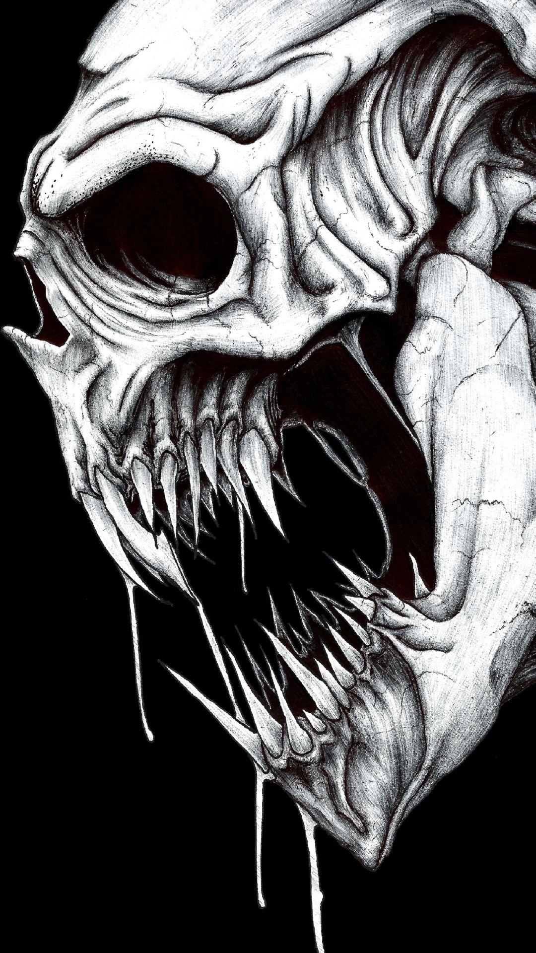 Dark Skull (1080x1920) Wallpaper
