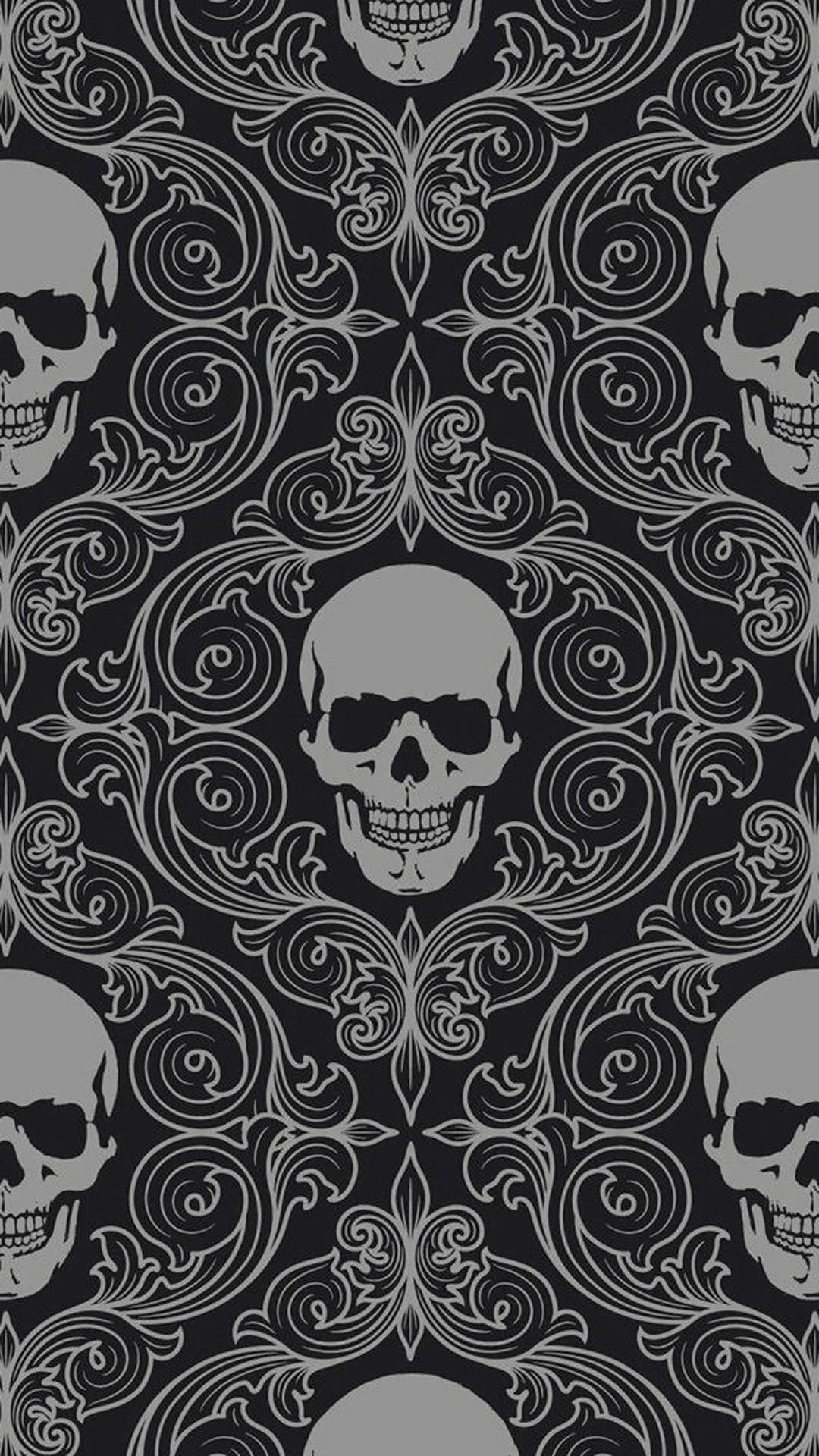 Skulls Galaxy S5 Wallpaper (1080x1920)