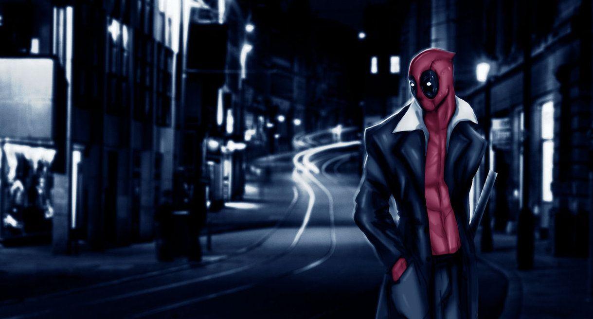 DEADPOOL noir wallpaper