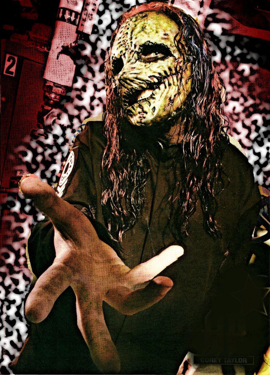 Slipknot's Corey Taylor by kalikizz7o2