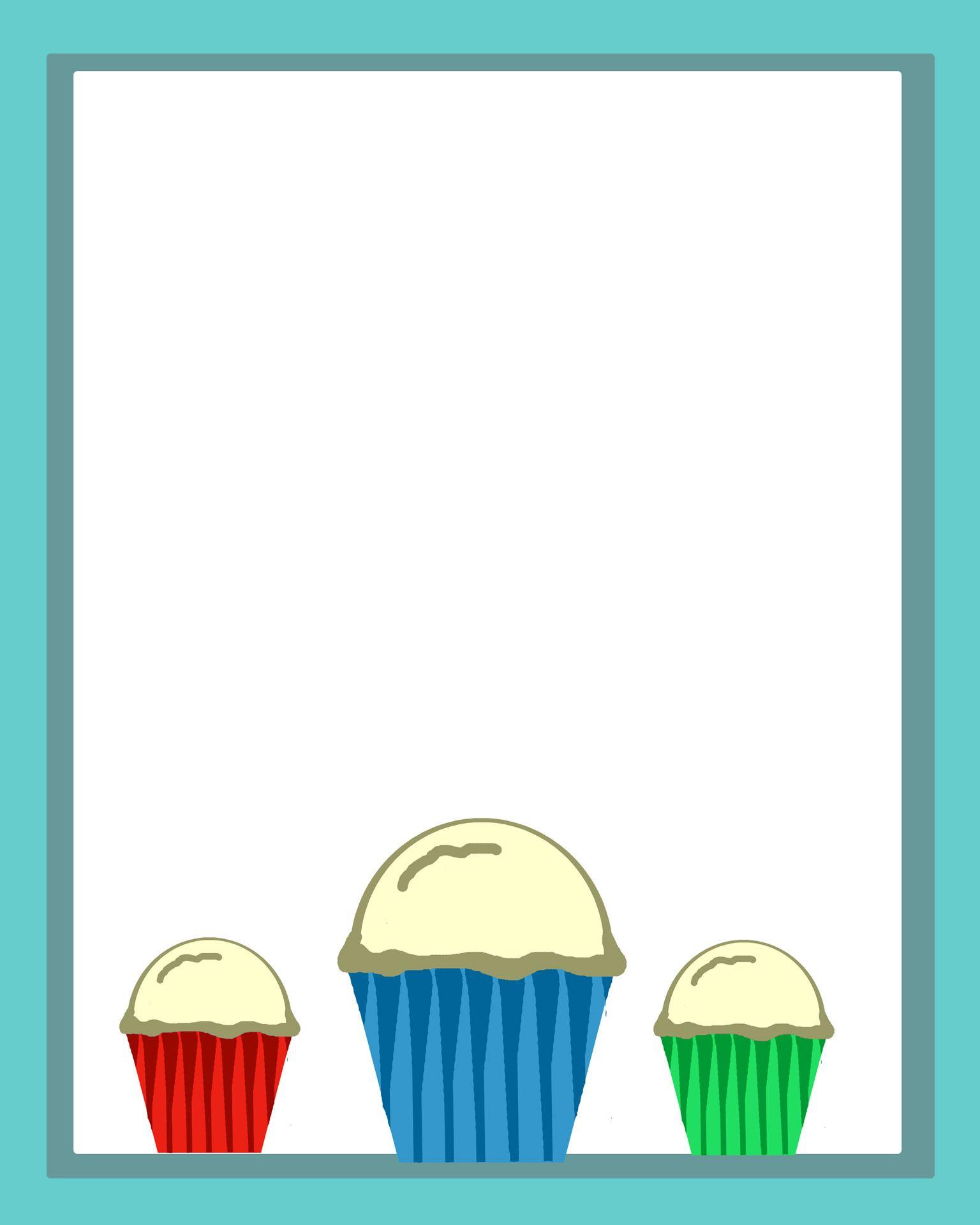 Color Cupcake Background Free Domain Picture