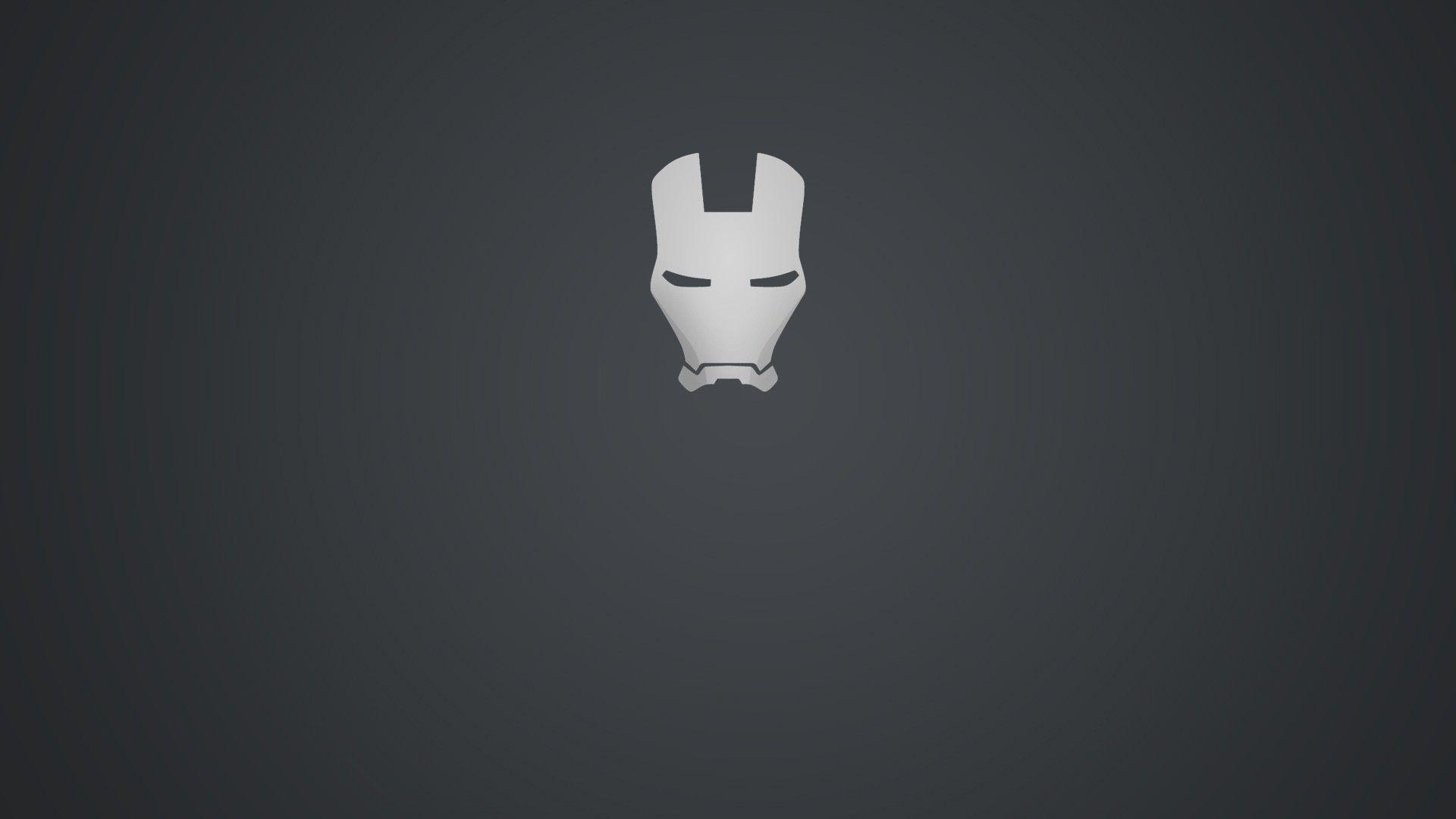 Iron Man Simple HD Artist, 4k Wallpaper, Image, Background