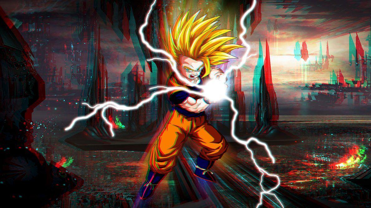 Super Saiyan 2 Gohan 3D 1080p