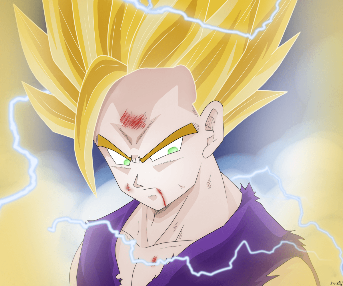 Gohan Super Saiyan 2 Wallpapers - Wallpaper Cave