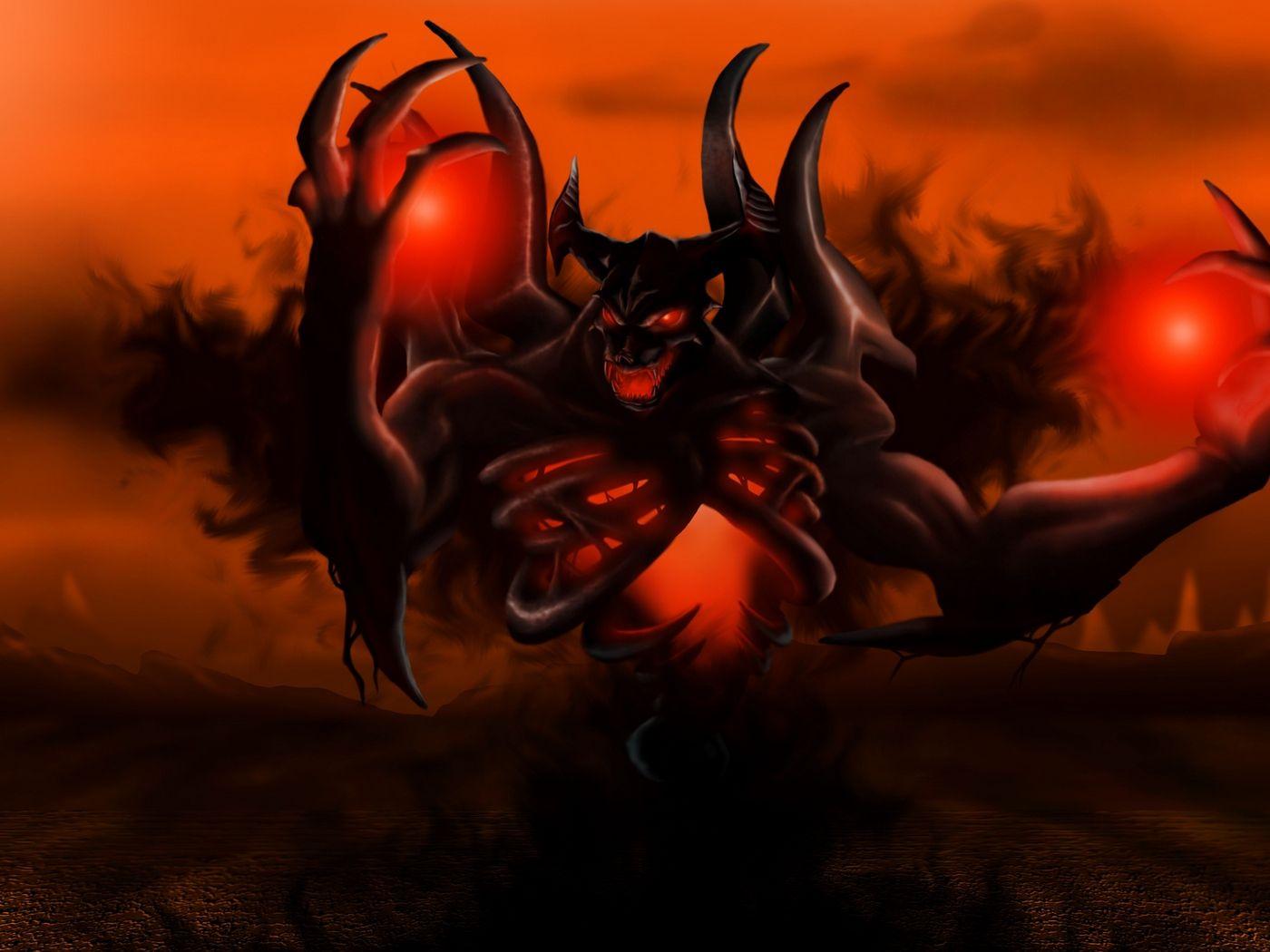 Download Wallpaper 1400x1050 Nevermore, Shadow fiend, Dota 2