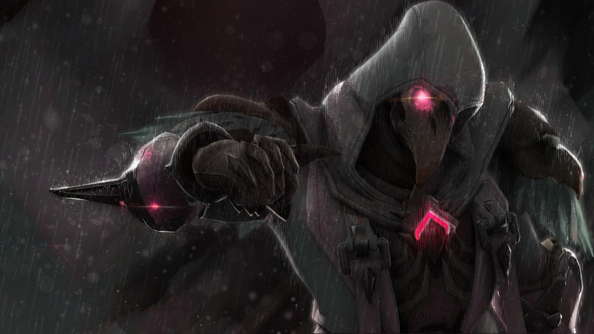 Reaper HD Wallpaper Overwatch