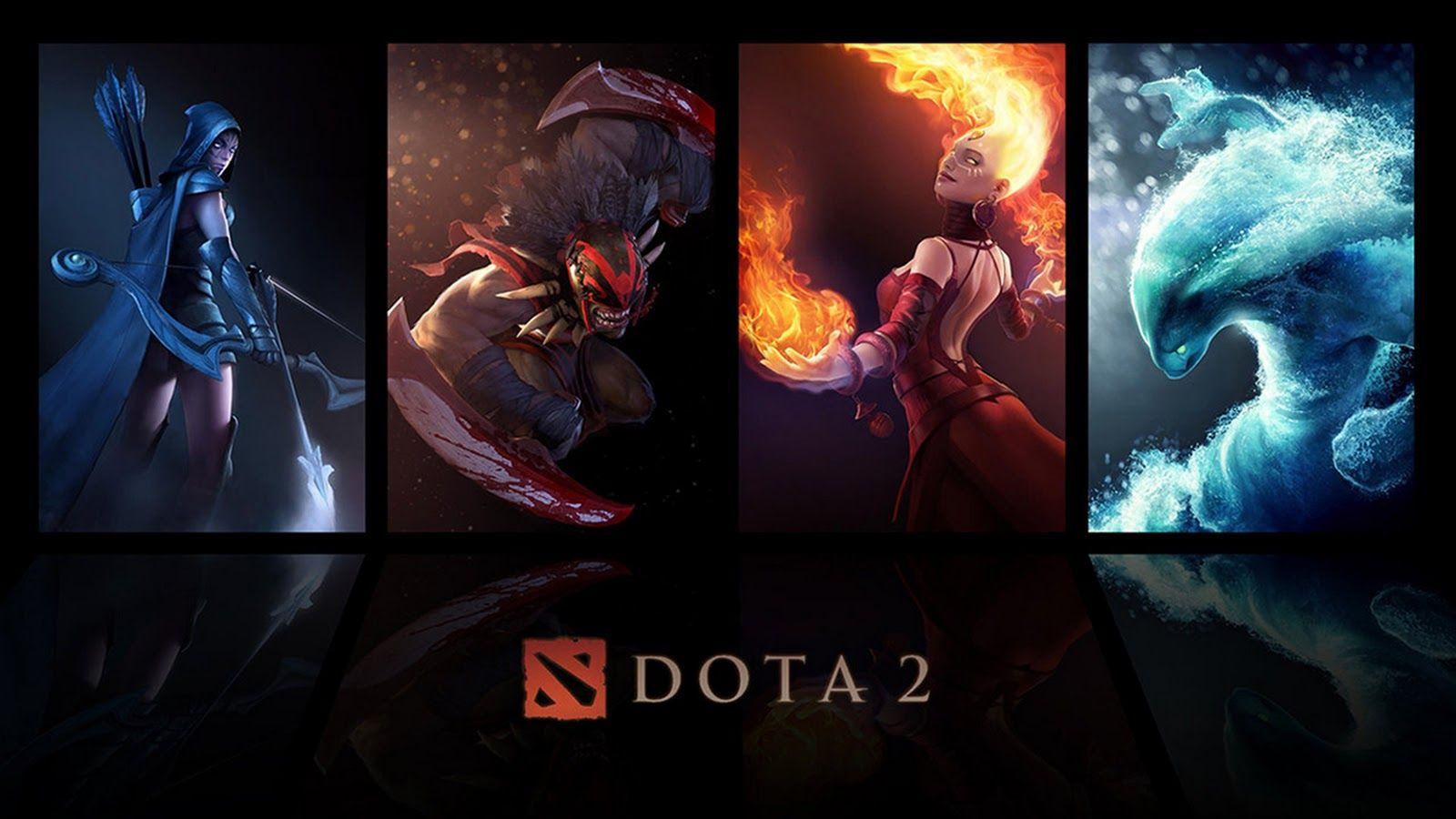 Dota 2 Heroes Nevermore Wallpaper High Quality Resolution Gamers