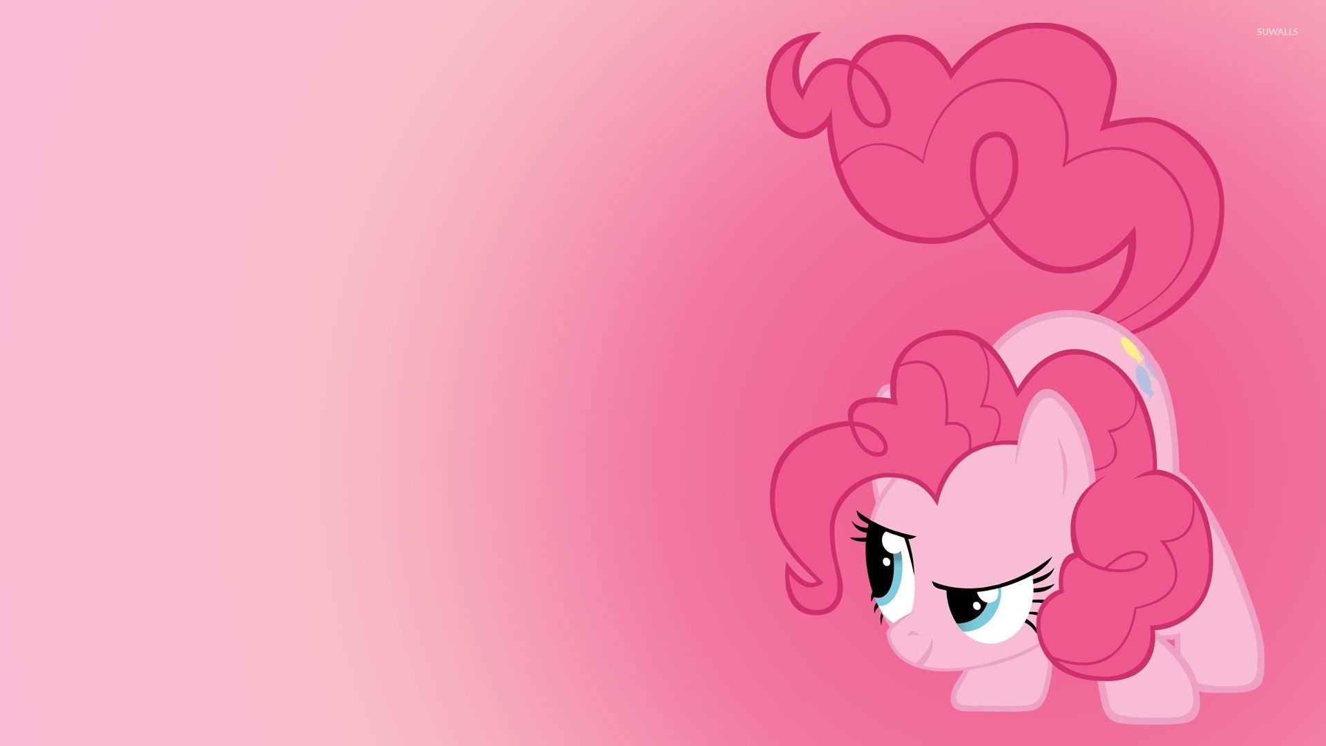 Pinkie Pie ready to fight Little Pony wallpaper