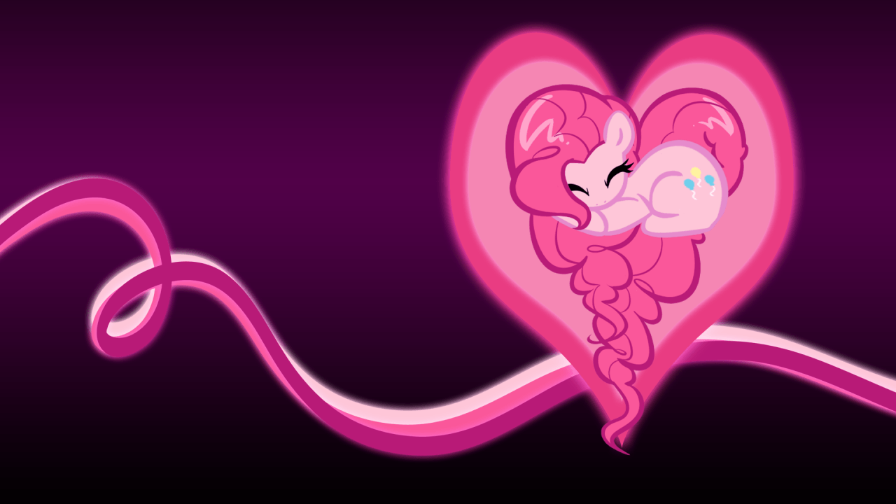 Pinkie Pie Heart. MLP My Little Pony Friendship is Magic