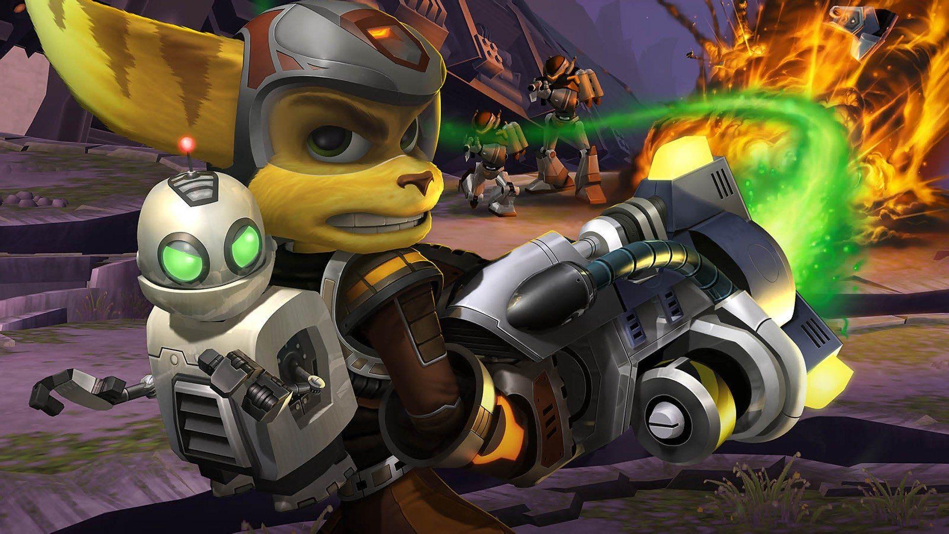 Ratchet & Clank: Up Your Arsenal Full HD Wallpaper and Background