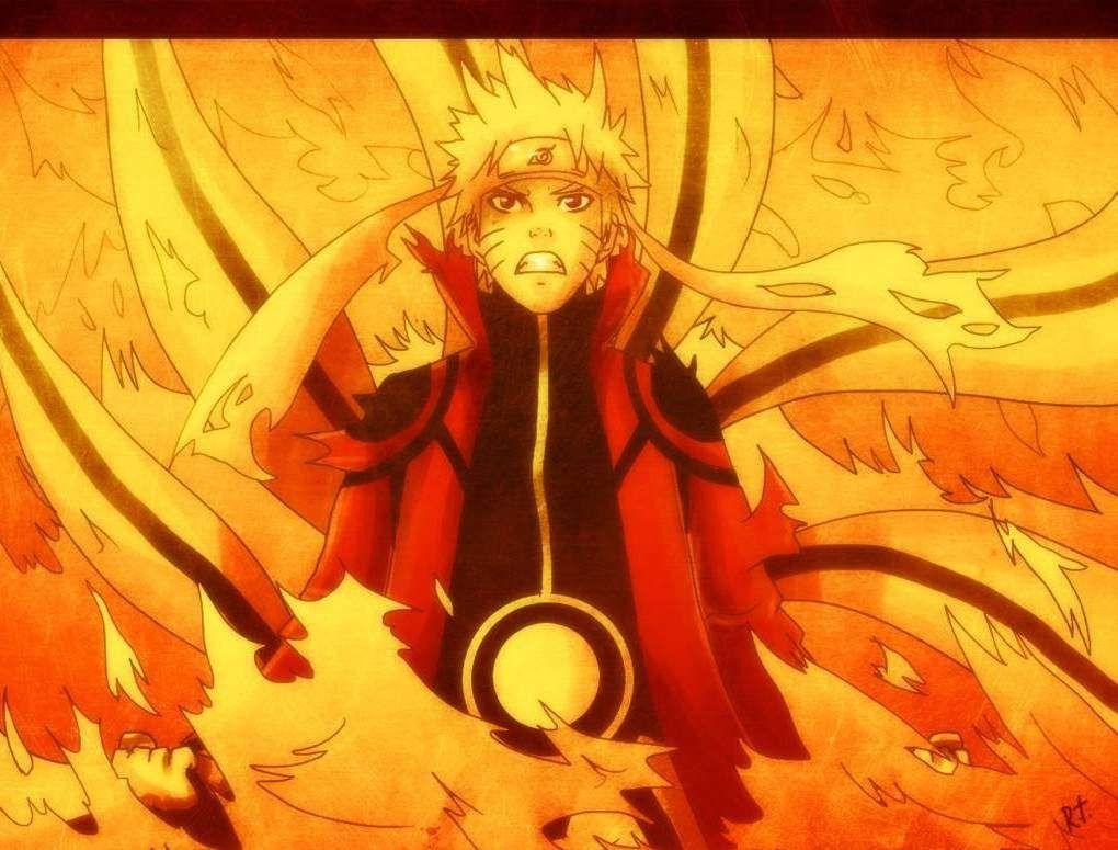 Image for Naruto Uzumaki Nine Tailed Fox Background Wallpaper. Nine