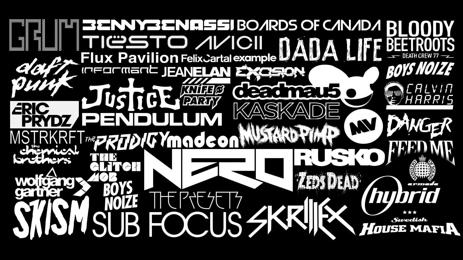 Music: Music Logos Tiesto Daft Punk Pendulum Swedish House Mafia
