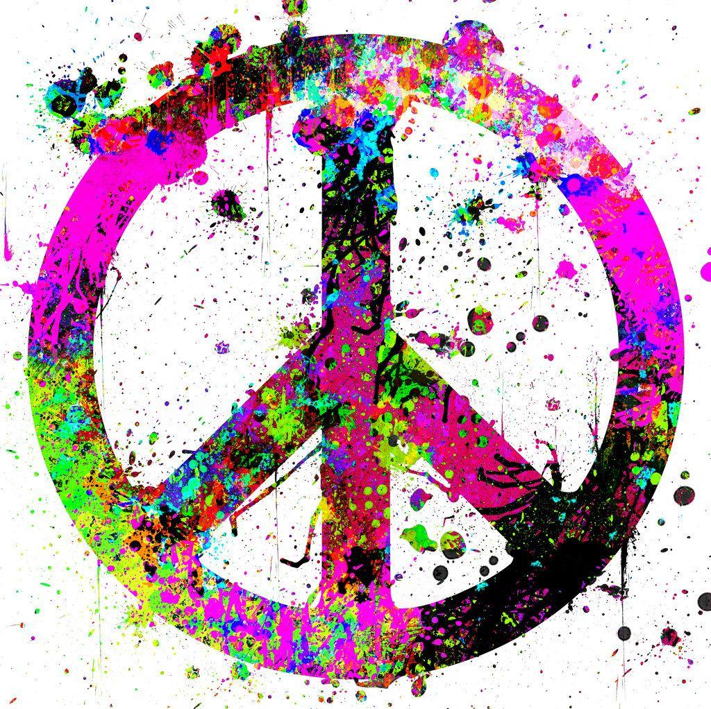 Colorful Peace Wallpaper Background Free Download > SubWallpaper