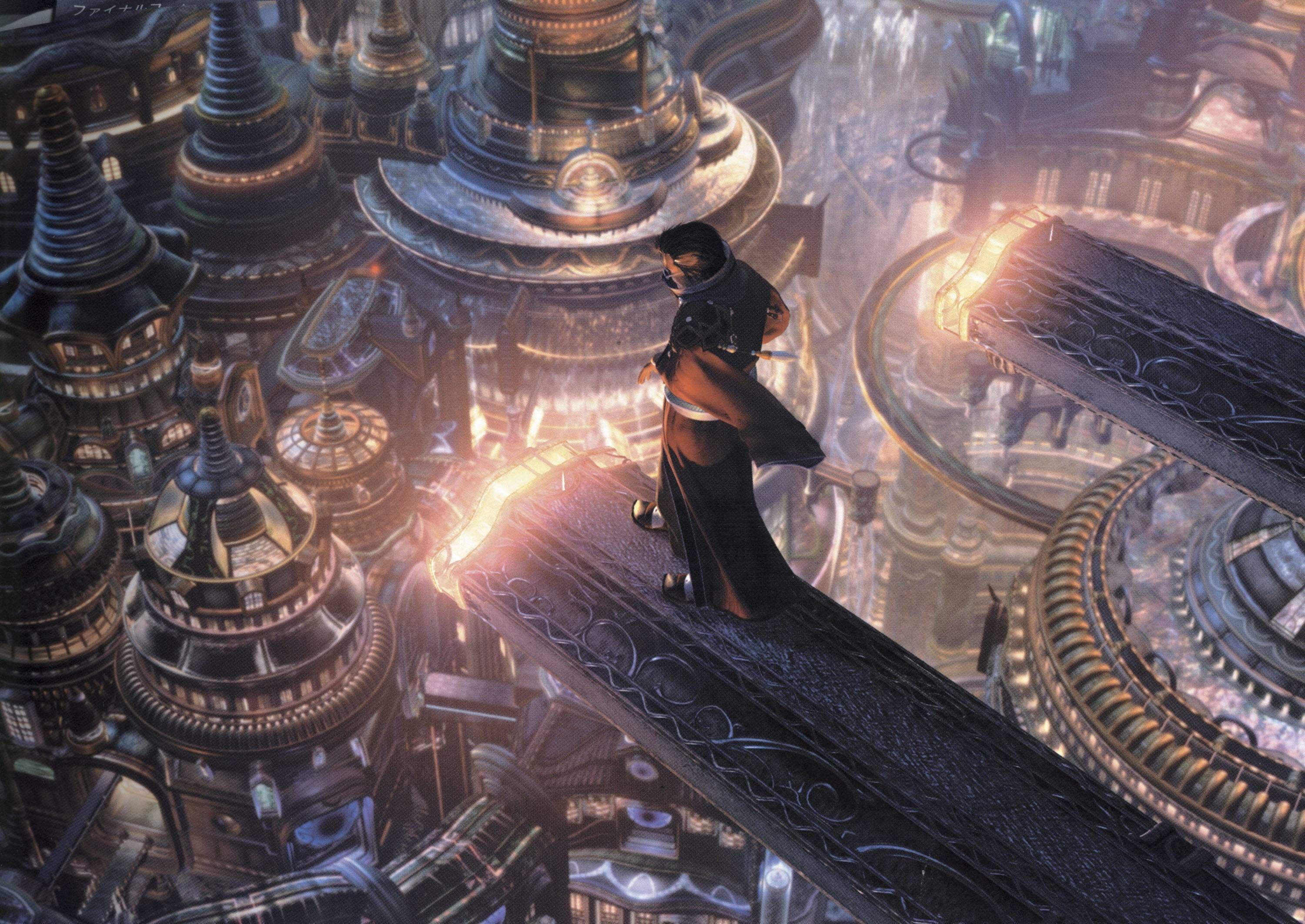 Final Fantasy City Series Wallpaper. Architecture