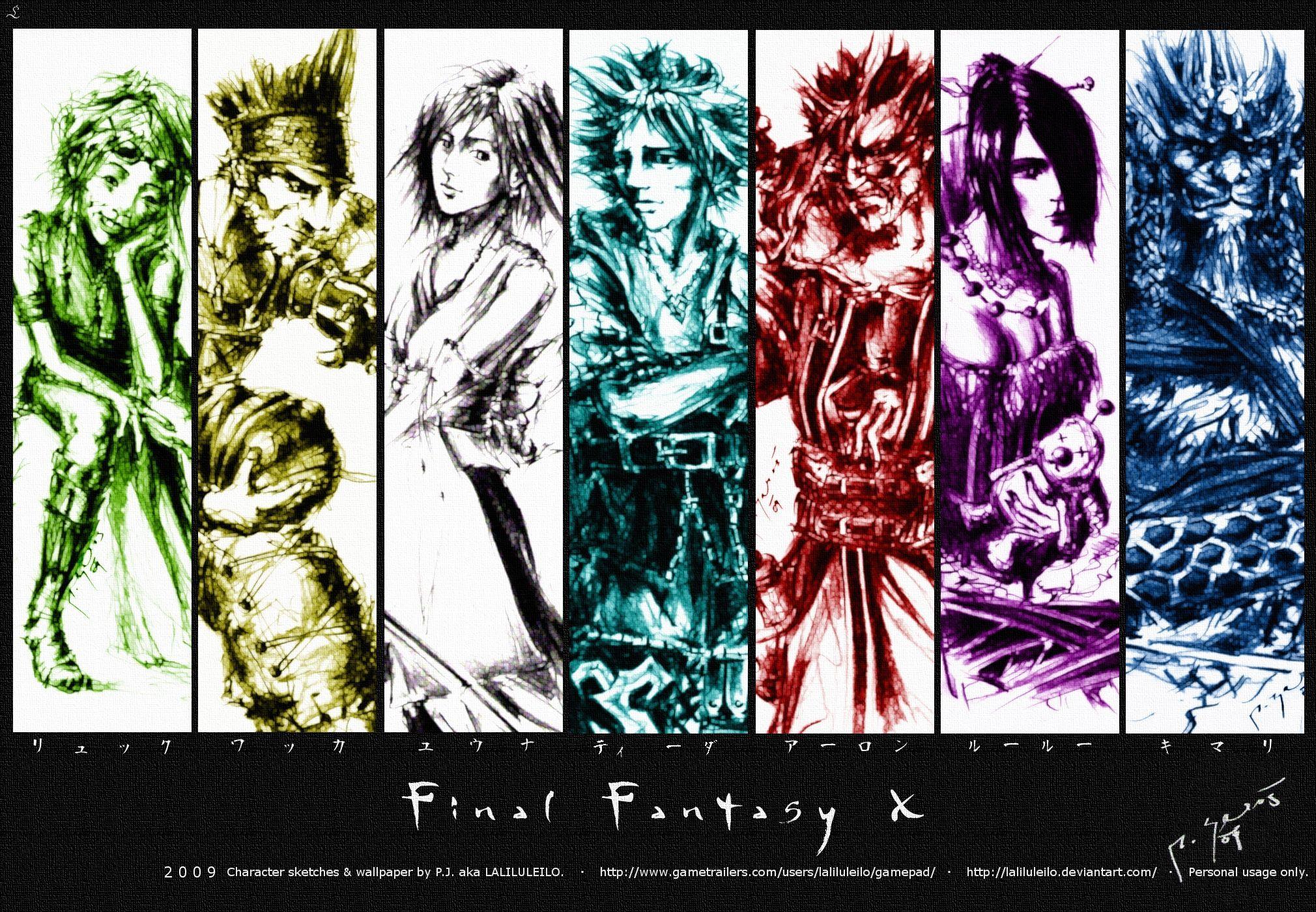 final fantasy x wallpaper by lalilul wallpaper. Final Fantasy X