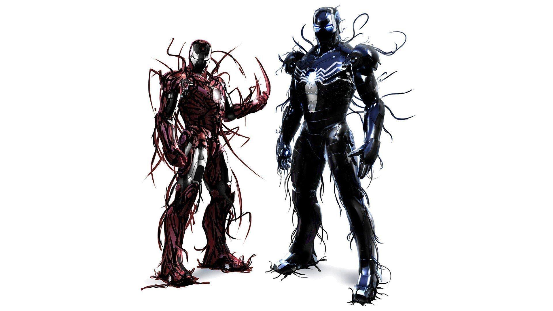 Iron Carnage & Iron Venom Full HD Wallpaper