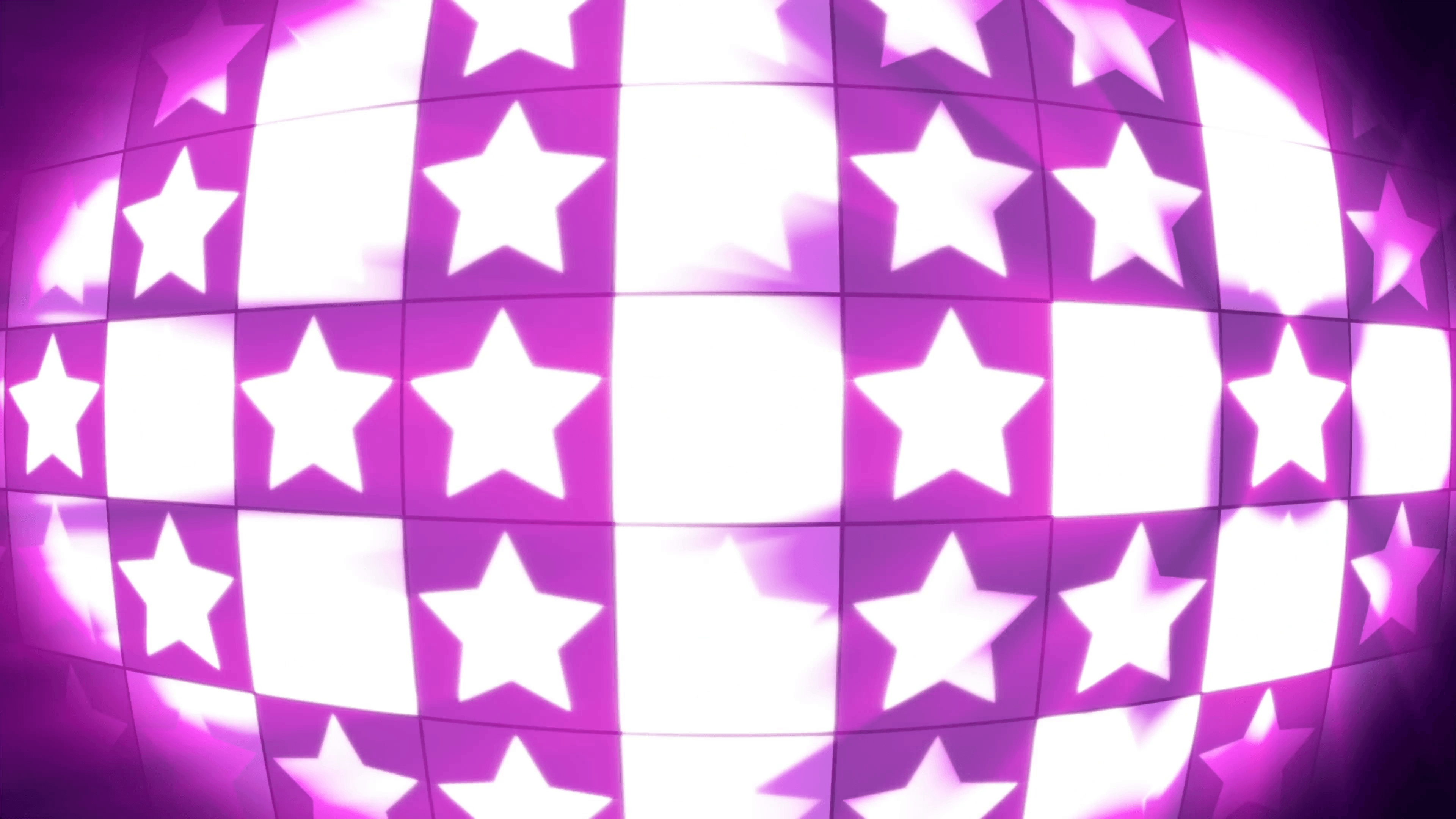 Bright musical background with pop up stars loop Motion Background