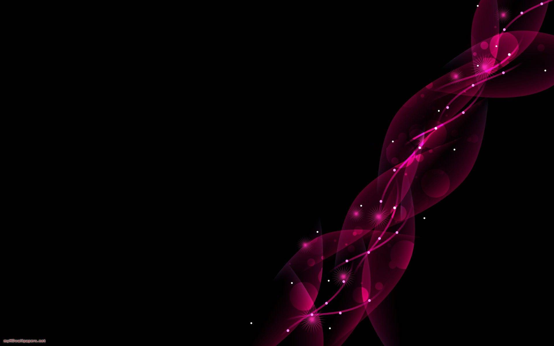 Black And Pink Wallpaper 1