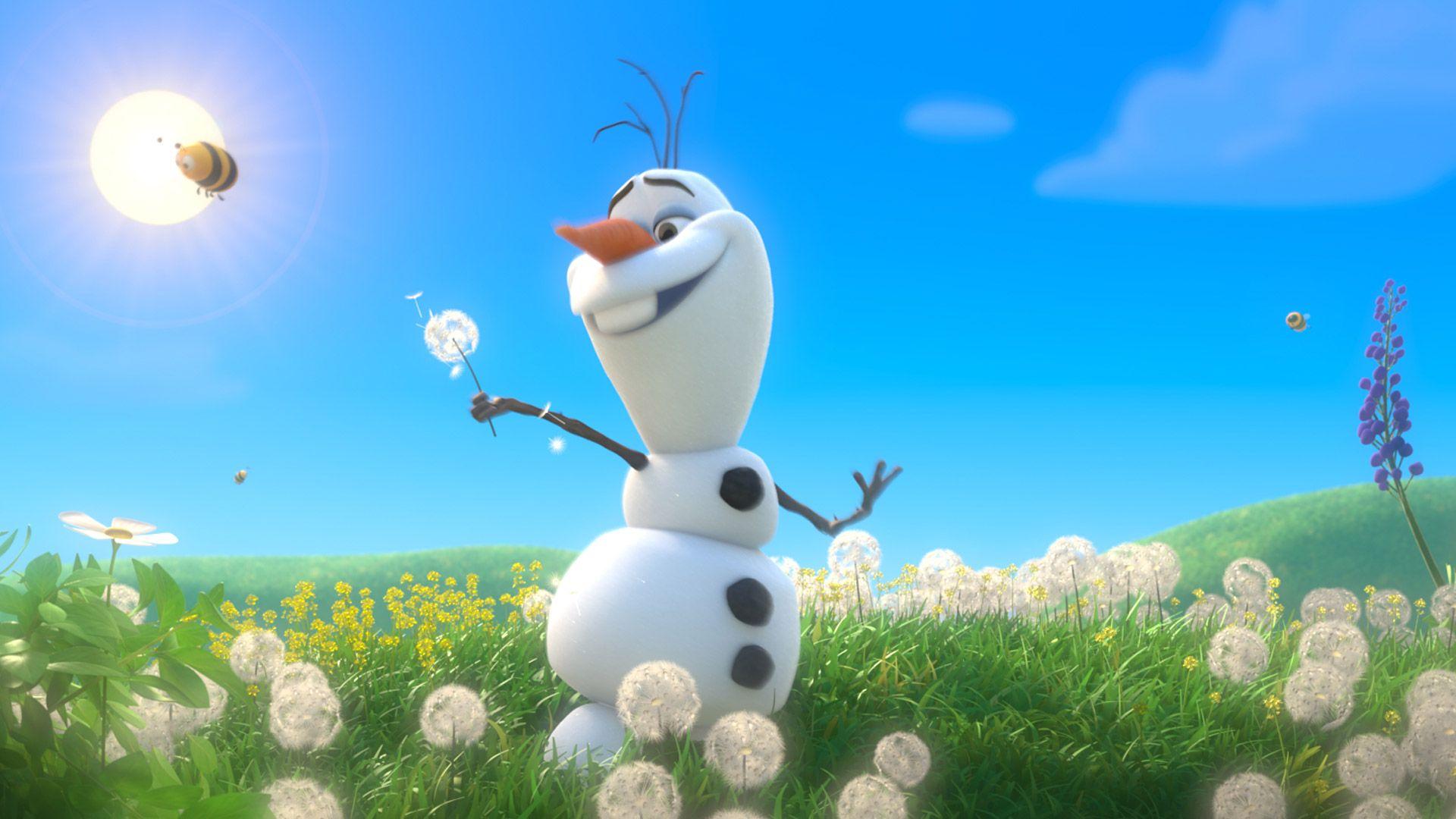 Frozen Olaf Dreams of Summer Wallpaper HD Desktop Wallpaper