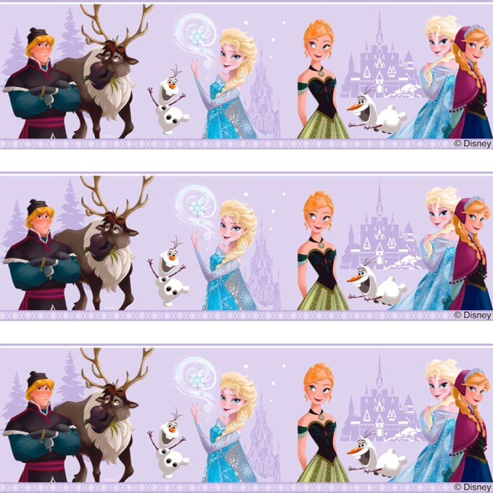 Disney Frozen Official Elsa Anna Olaf Pattern Childrens Movie