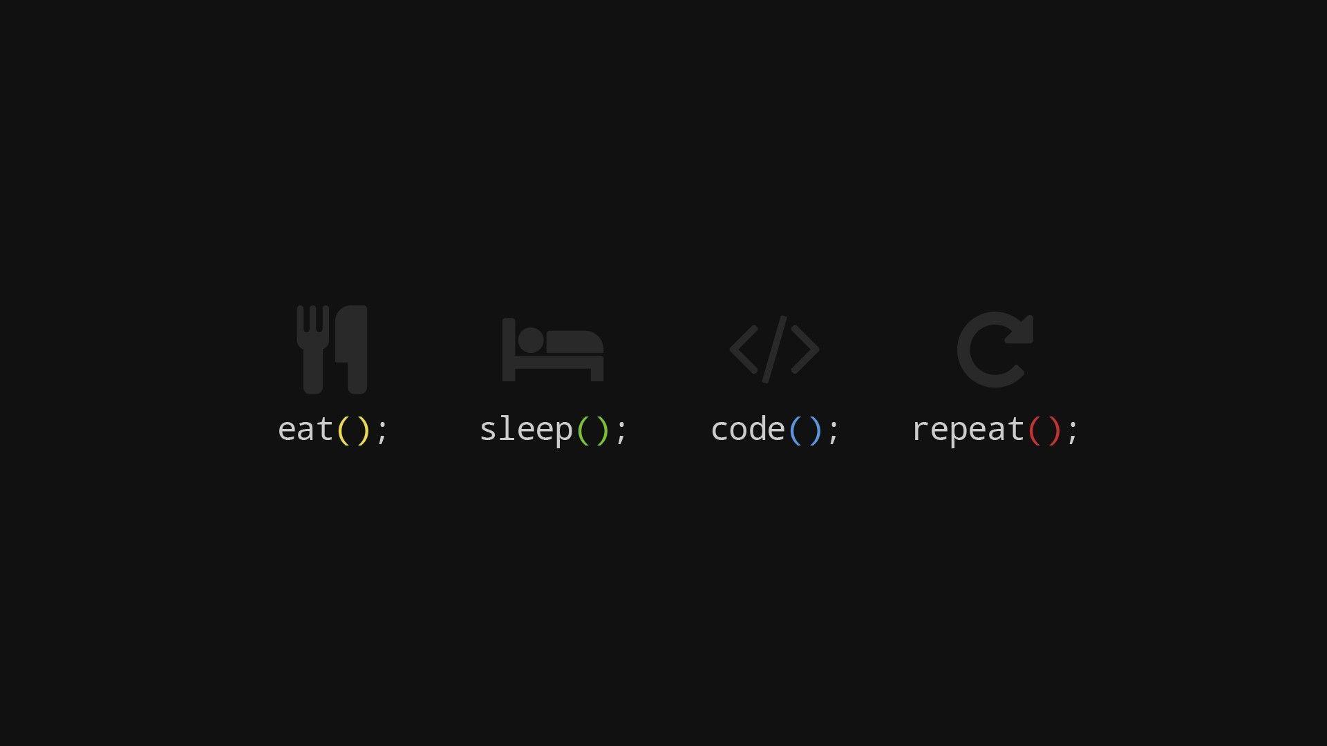 General 1920x1080 programming code minimalism