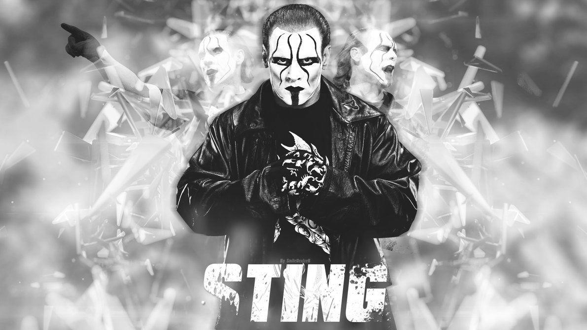 New WWE Wrestling Sting 2015 Wallpaper