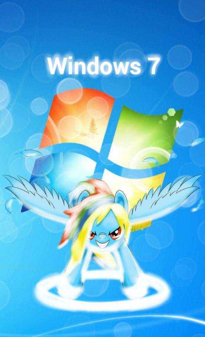 MLP Windows 7 pony / Phone Wallpaper