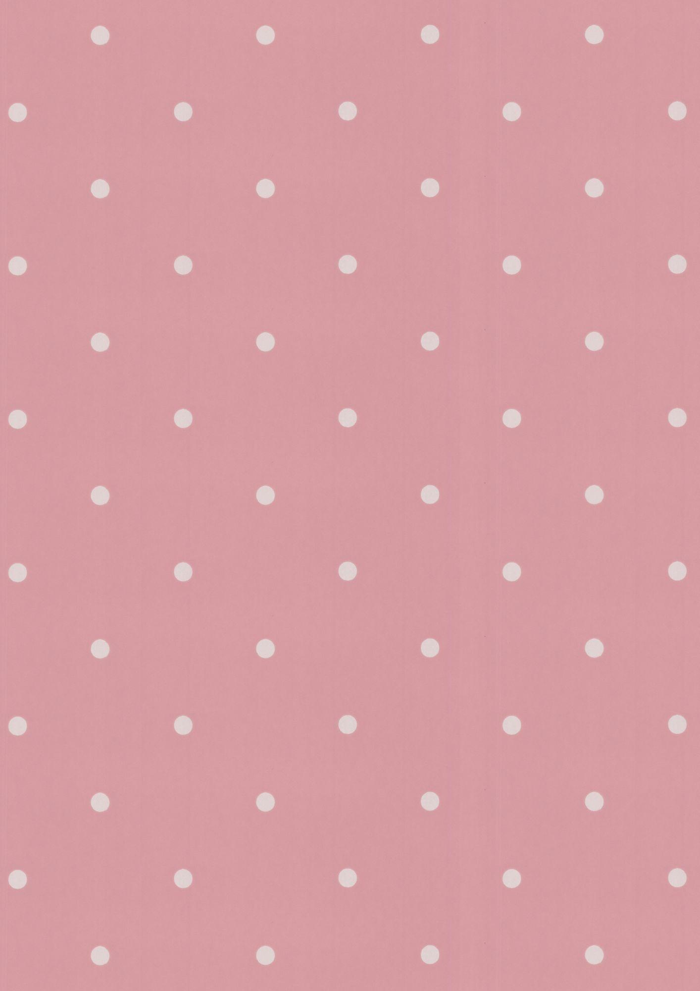 Graham & Brown Pink Dotty Pastels Wallpaper of Fraser