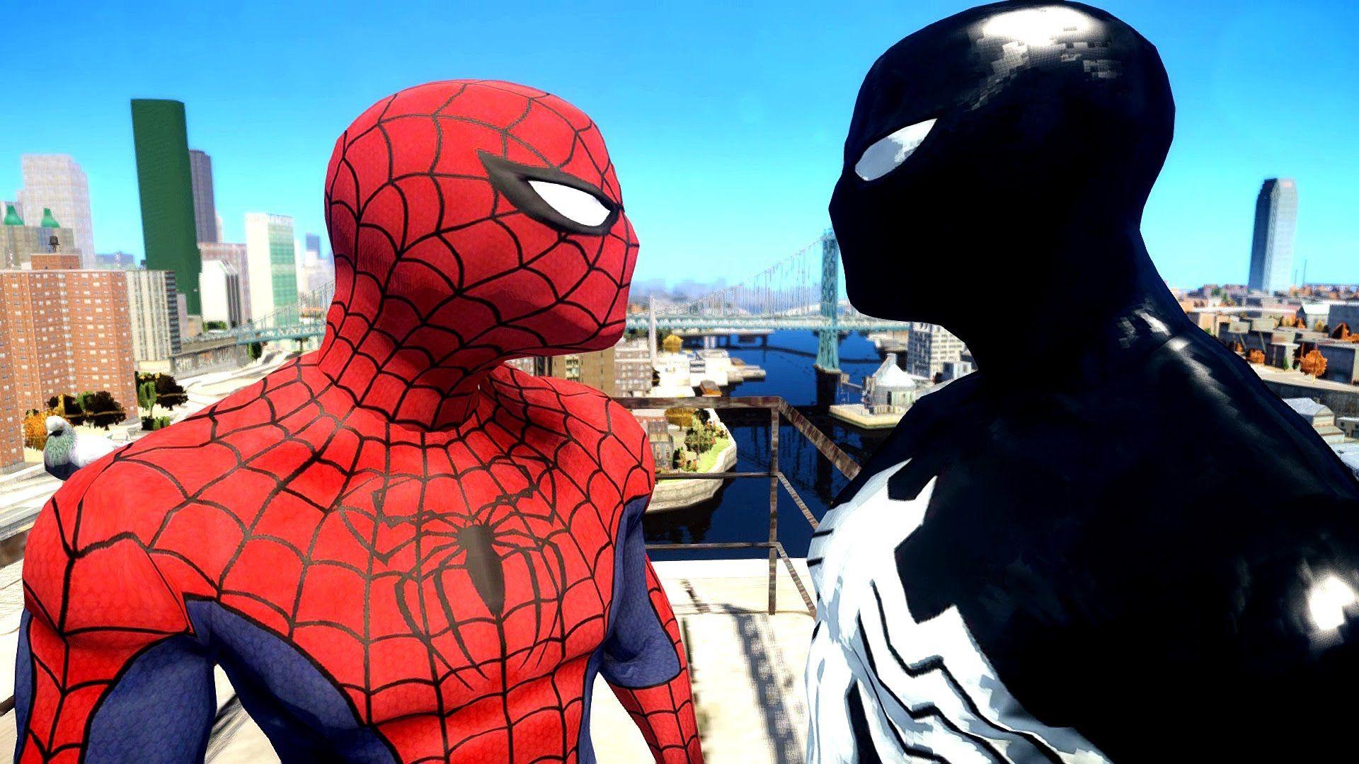 Spiderman VS Black Spider Man