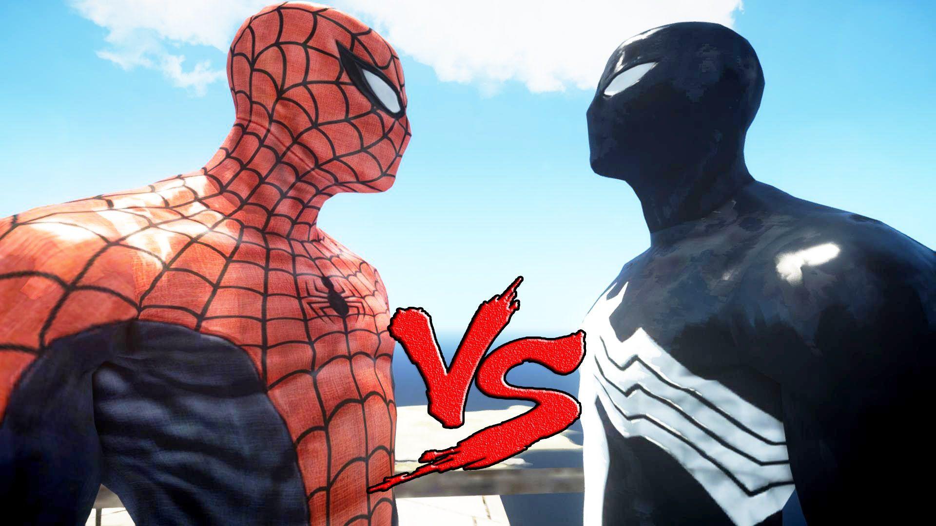SPIDERMAN VS BLACK SPIDER MAN