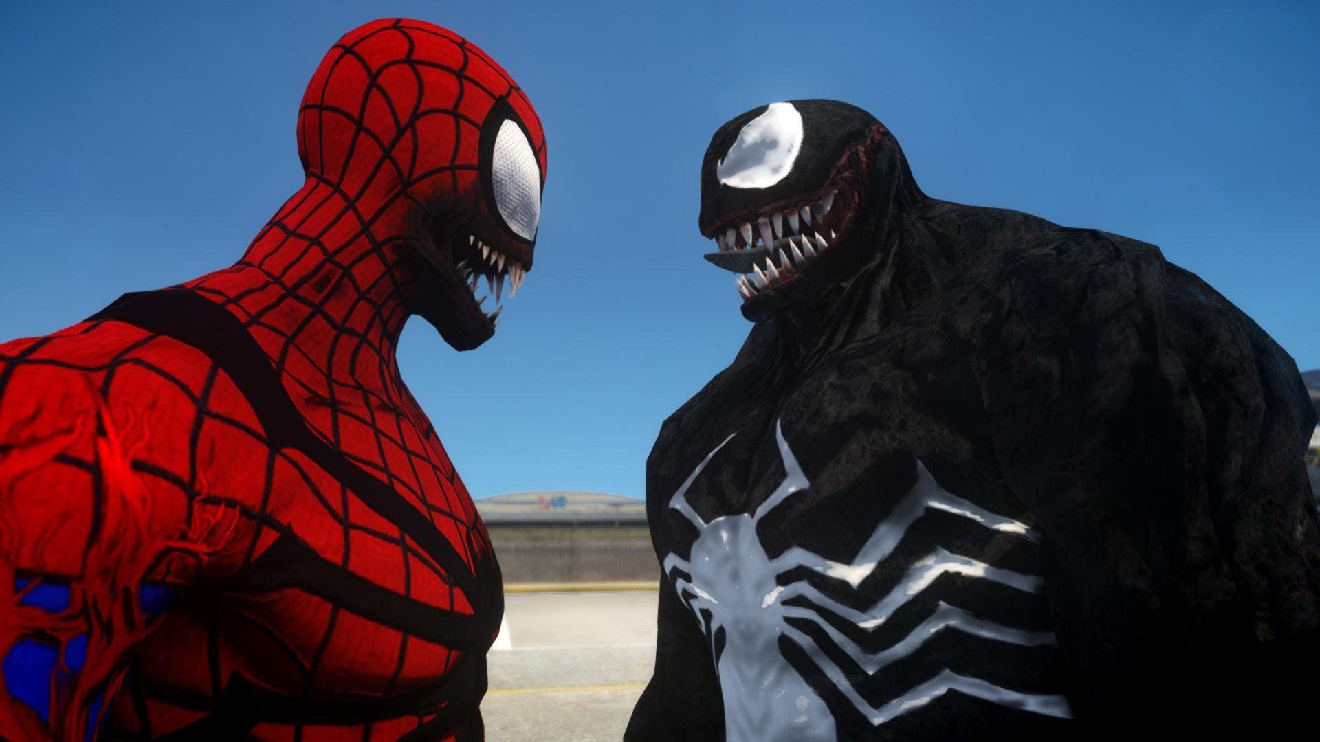 Spiderman (Carnage) vs Venom