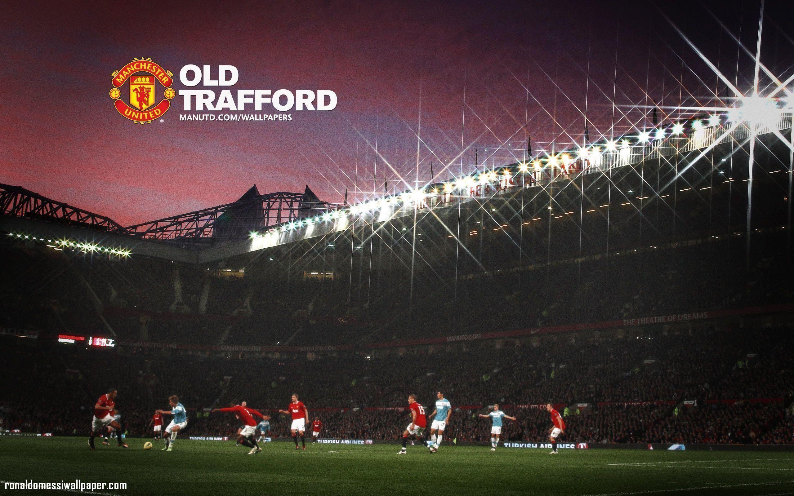 Manchester United Wallpaper Old Trafford. Ronaldo Messi Wallpaper