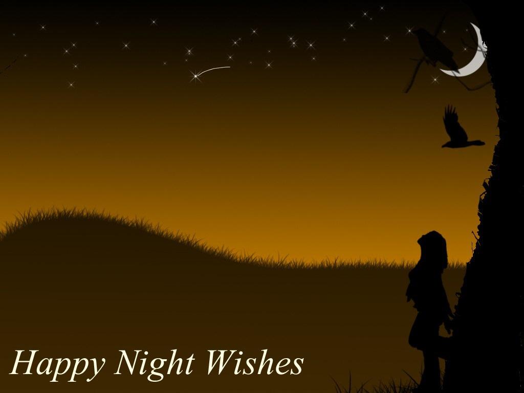 Happy Good Night HD wallpaper