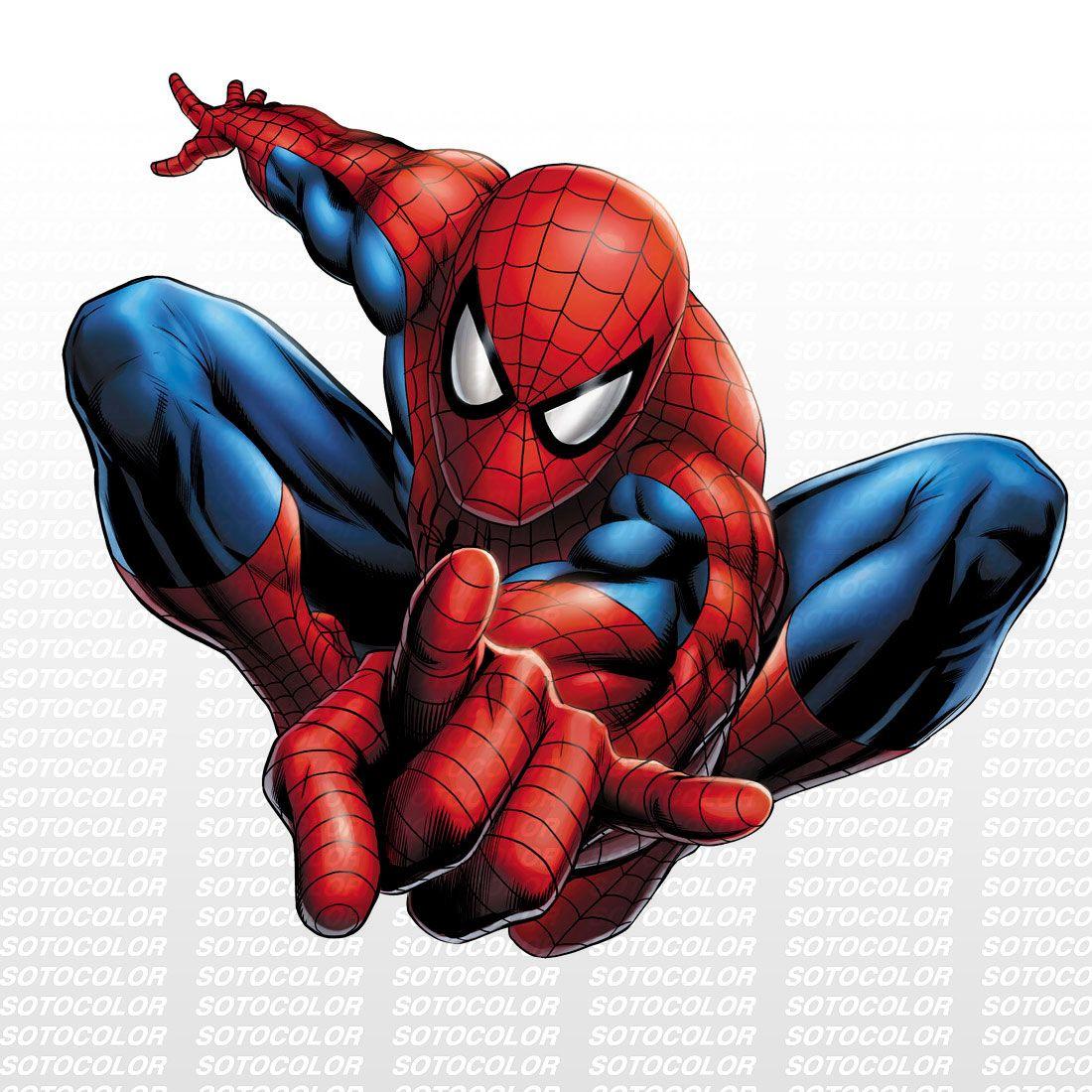 Spiderman a superhero with spider abilities safe the world