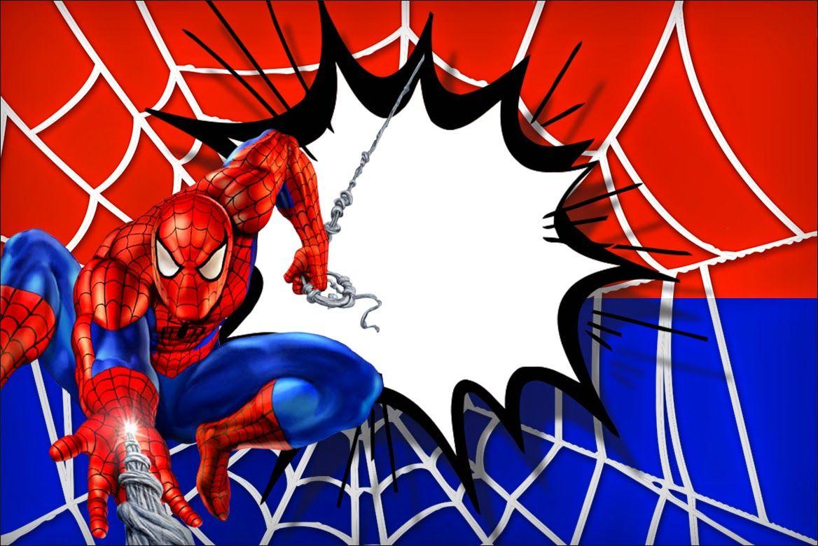 spiderman background invitation. Background Check All