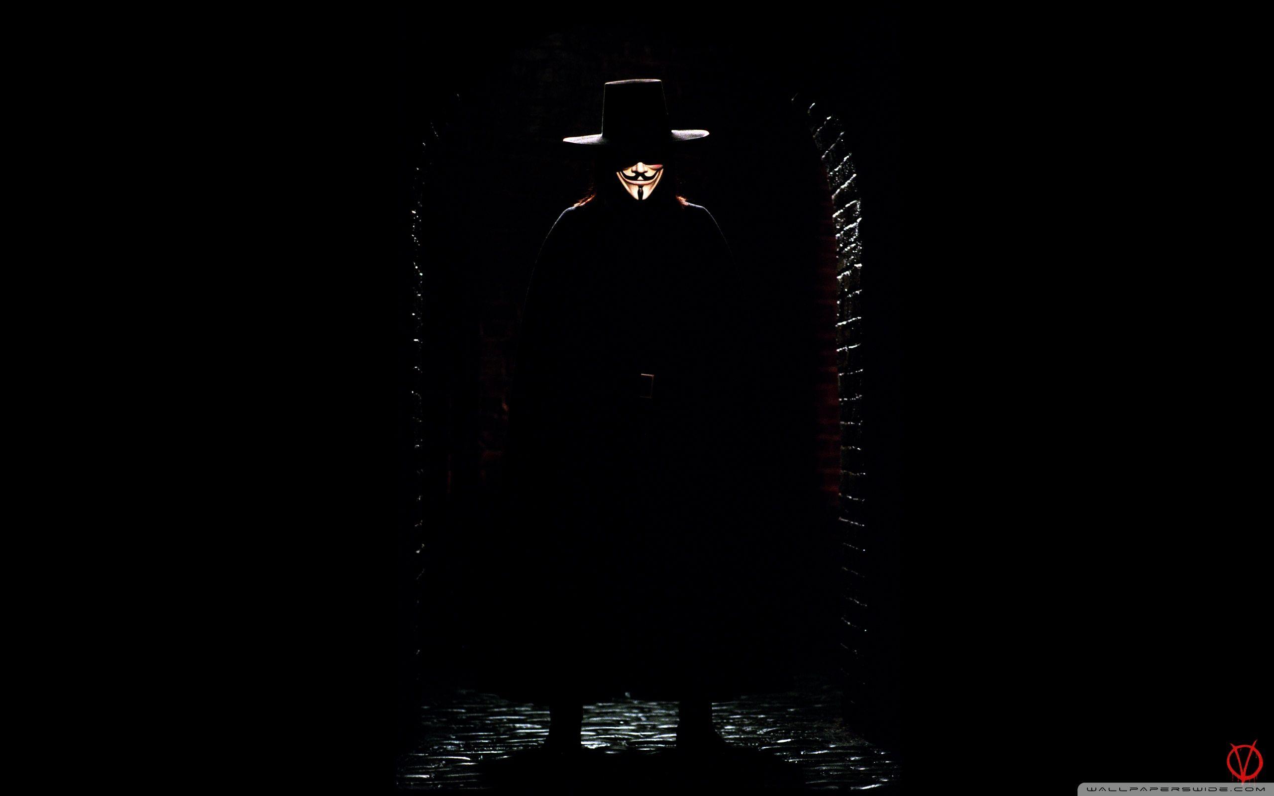 V For Vendetta Man ❤ 4K HD Desktop Wallpaper for • Dual Monitor