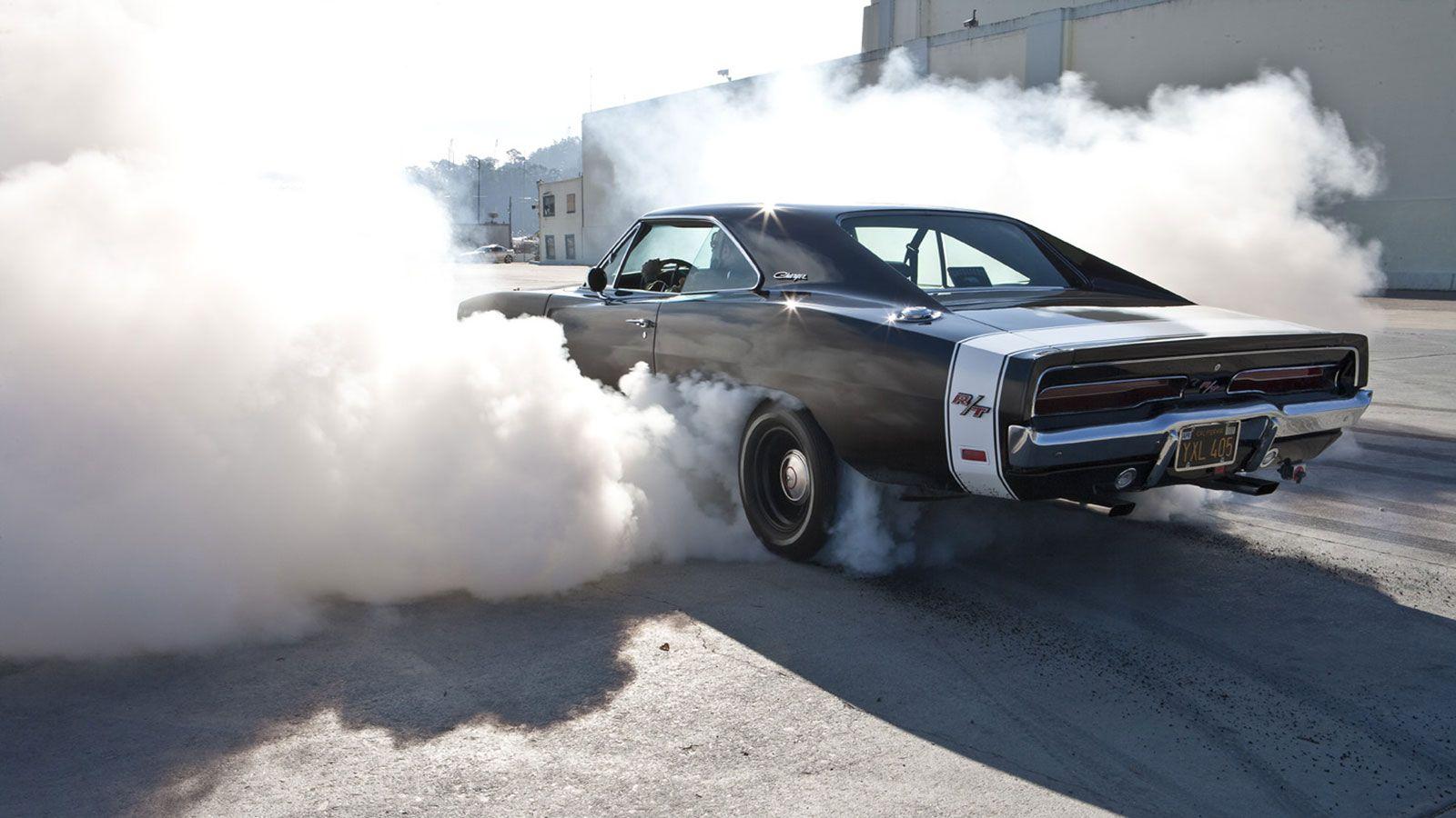 ❦ 1960′s Charger R T Burnout. Zoom. Cars, Vehicle
