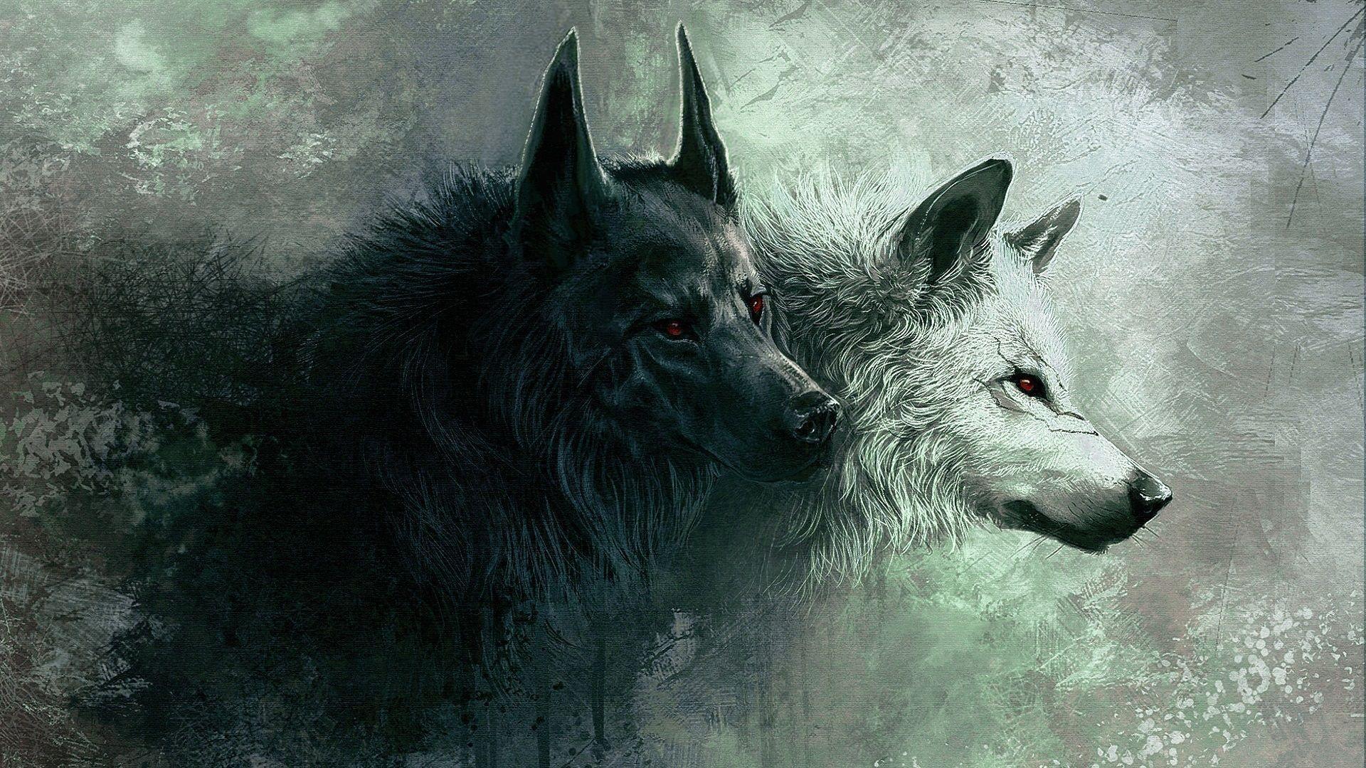 Angry Wolf Desktop Background HD x. Wolf artwork