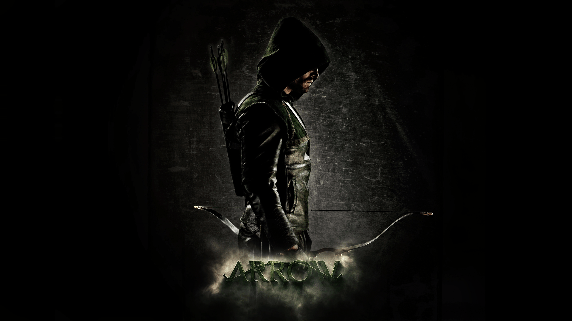 Green Arrow with Batman Logo Wallpaper ID6126