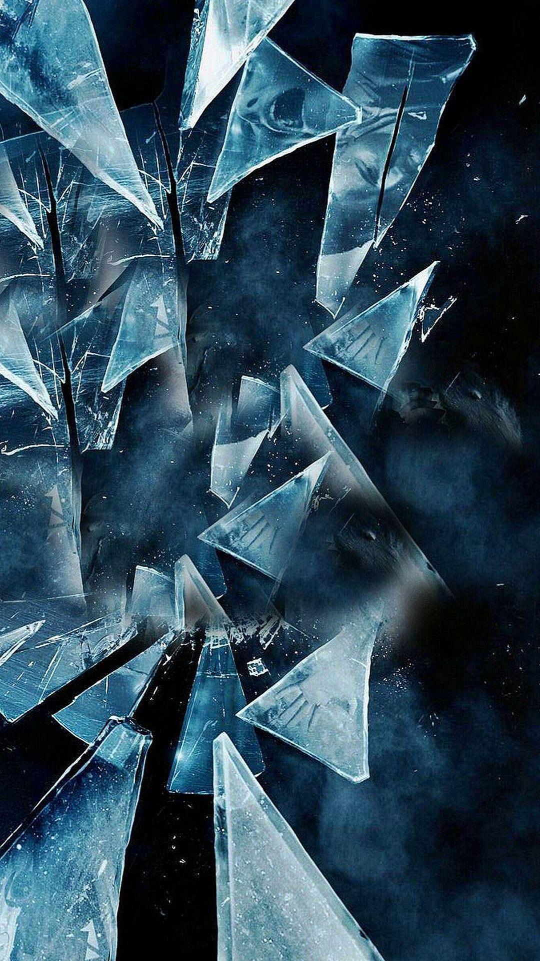 Cracked Screen Wallpaper for Android Free Download