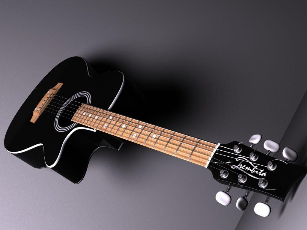 acoustic guitars. Black Acoustic Guitar Wallpaper:Best Music