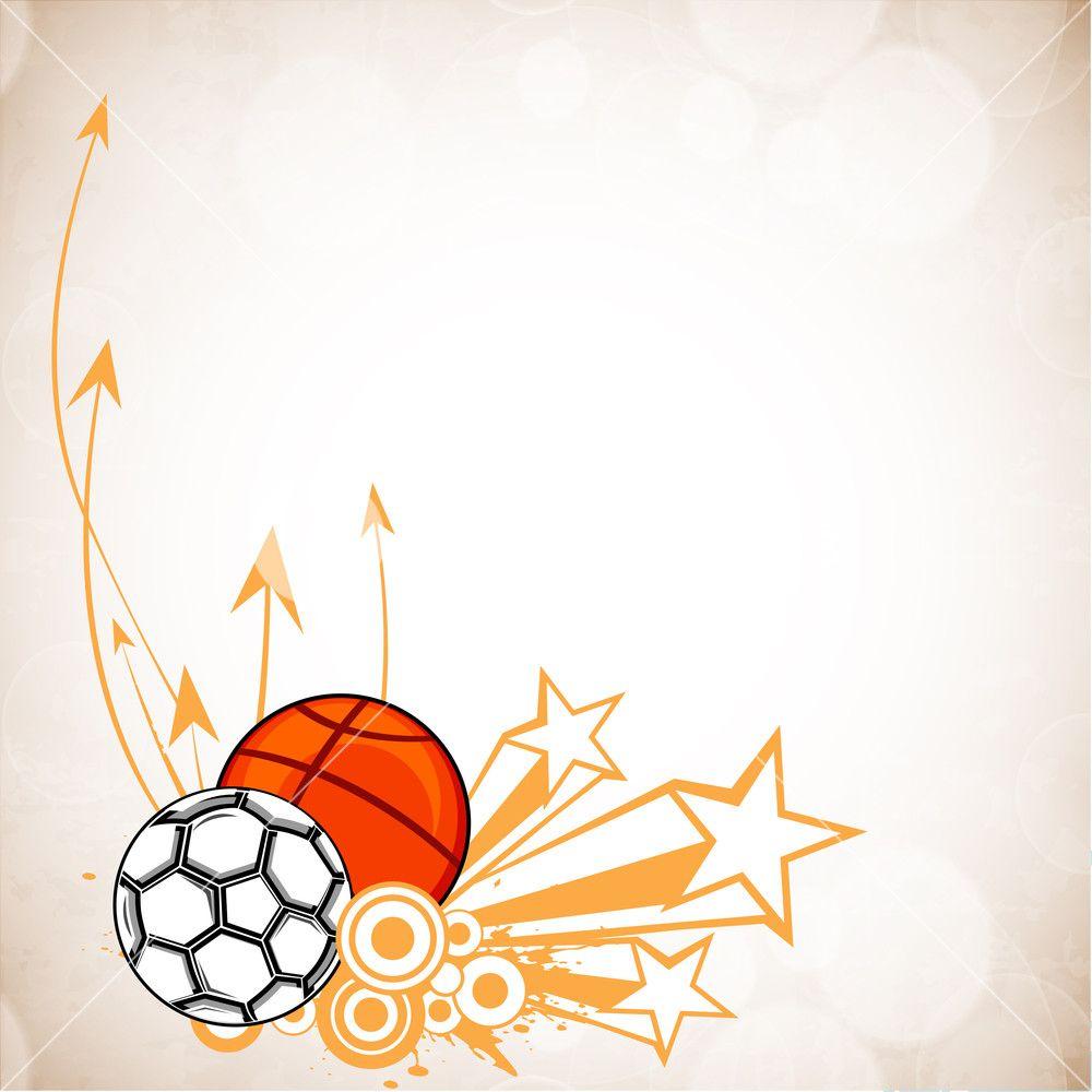 Abstract Sports Background. Royalty Free Stock Image