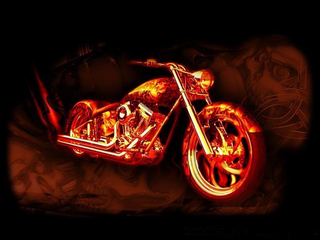Harley Davidson Wallpaper Background 1.024×768 Píxeles