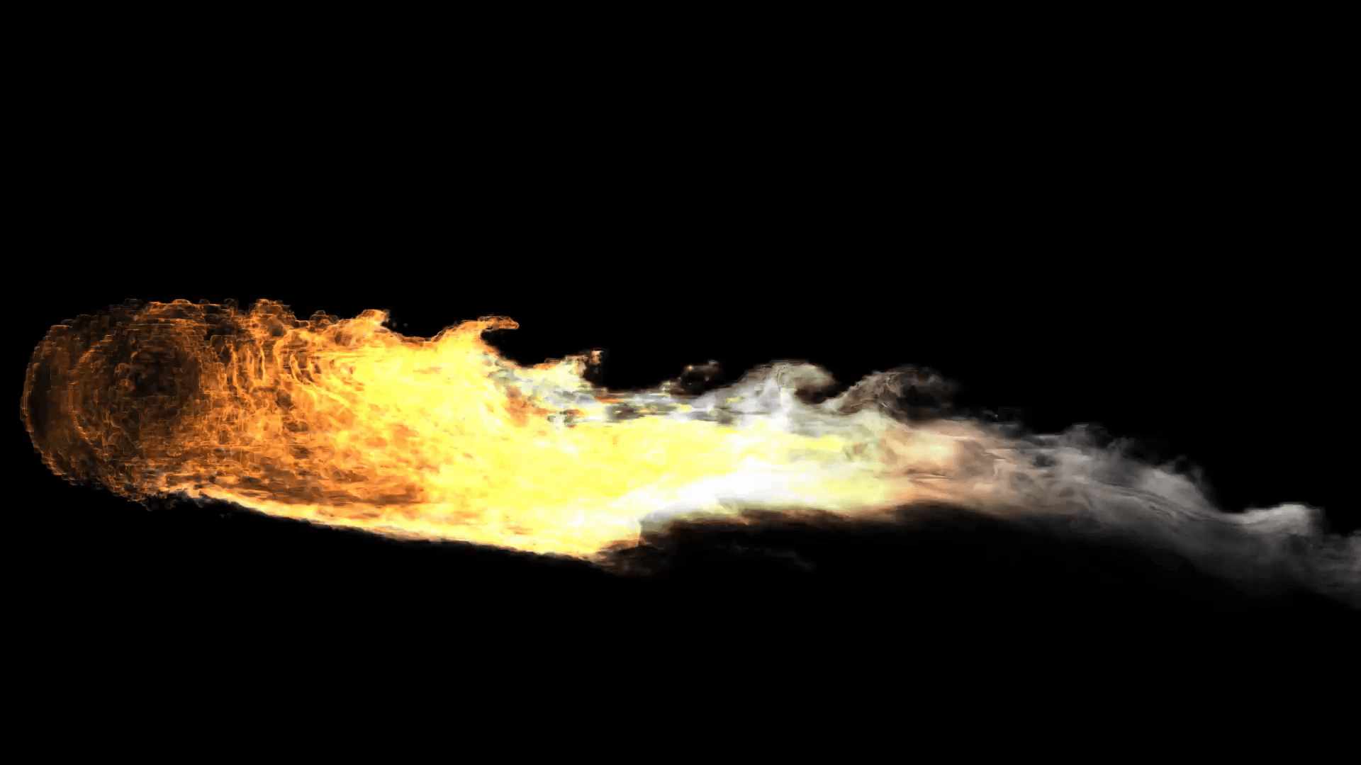 fire rendered in PNG with alpha channel Motion Background
