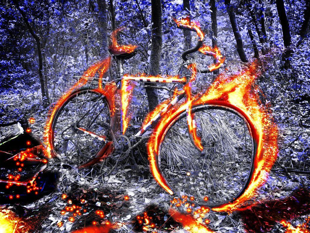 Desktop HD Wallpaper: Bicycle Amazing Wallpaper In HD