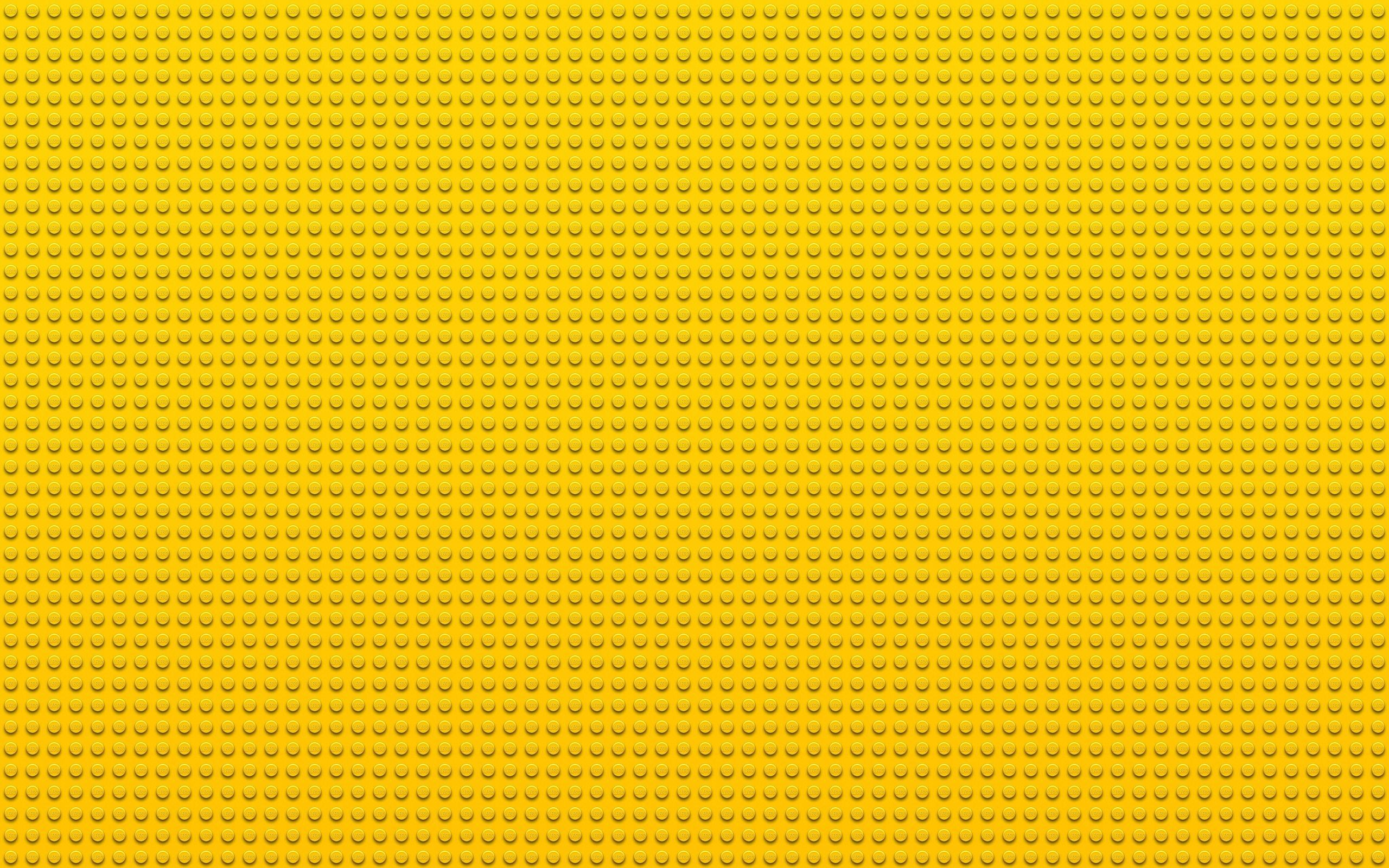 lego yellow textures dots 2560x1600 wallpaper. SMILE.it's