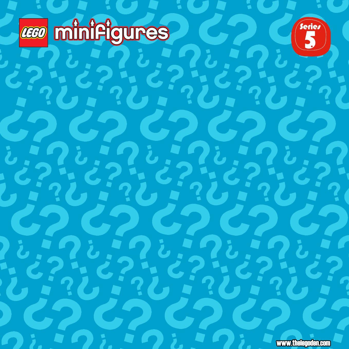 LEGO Collectible Minifigures Series 5 RIBBA Frame Background