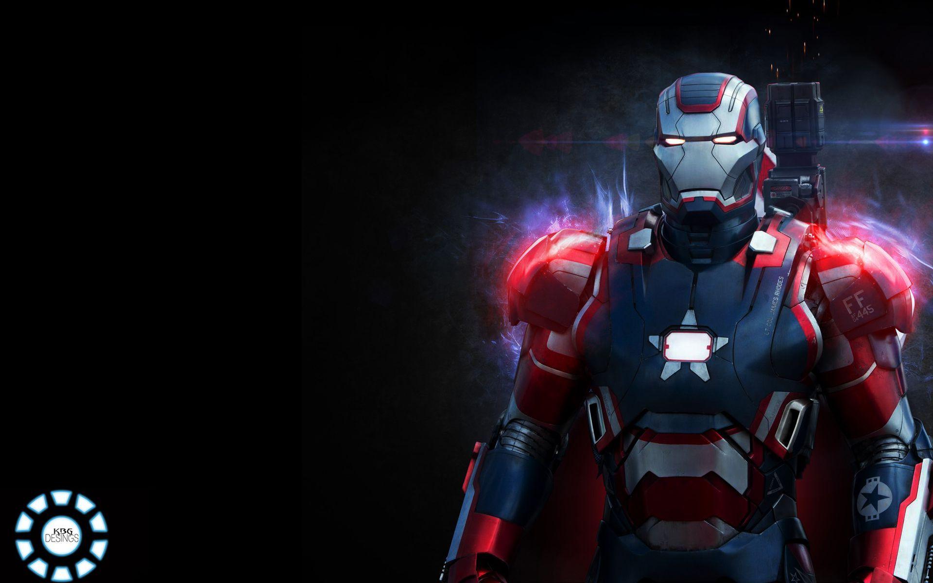 Iron Patriot. Iron man wallpaper, Iron man, Superhero wallpaper